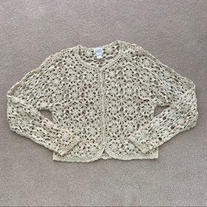 daisy crochet cardigan 🌼